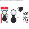 Lupa 60mm skladacia vrecková 5cm PA174