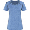 STEDMAN SPORTS-T REFLECT / Dámske športové tričko - blue heather XL