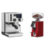 Rancilio Silvia BC PID + Eureka Mignon Specialita Smart, CR ferrari red