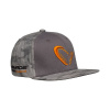 Savage Gear Šiltovka Flex Fit Camo Cap Camo/Grey