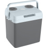 tectake 405183 elektrický chladiaci a ohrievací box s rukoväťou, 25 litrov - šedá