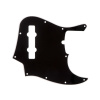 FENDER Pickguard, 5-String Jazz Bass, 10-Hole Mount, Black, 3-Ply
