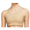 Dámske podprsenky Nike Jordan Jumpman Women's Medium Support Pad Sports Bra - Béžový (XS)