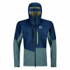 Ortovox Mesola Jacket M deep ocean S; Modrá bunda