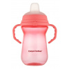 Nevylievací hrnček Canpol Babies s mäkkým náustkom, ružový, 250 ml