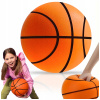 TICHÁ BASKETBALOVÁ PENA 18CM VEĽKOSŤ 3 STÍŠENIE SILENT BALL
