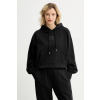 Mikina Calvin Klein LV044D204G čierna XXS