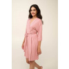 Dámský župan VAMP ROBE 22009 - Farba.: 249 Pink Blush, Veľkosť: M
