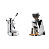 La Pavoni Professional Lusso + Eureka Mignon Zero 65 Speedy, CR chrome