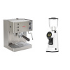 Lelit Elizabeth PL92T + Eureka Helios 65, white
