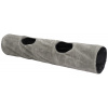 Magic Cat tunel plyš 120 cm sivý