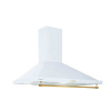 Klarstein Montblanc 90, digestor, 90 cm, nástenný, 610m³/h, LED, lišta, biely (CGCH2-Montblanc90-WH)
