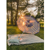 Textilomanie Bielo-modrý slnečník LUMINA 180 cm