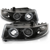 Predné svetlá Seat Toledo Leon 99-04 Black Angel Eyes