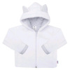 Luxusný detský zimný kabátik s kapucňou New Baby Snowy collection - 62 , Biela