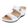 Dámske sandále Buxa ANATOMIC BZ310 so suchým zipsom biele - 41 [26,5 cm]