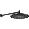 Hansa Aurelia Hlavová sprcha, priemer 30 cm, matná čierna 4726030033