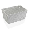 Bravissima Kitchen Multifunkčný košík Versa Čierna Biela Kúpeľ a sprcha 20 x 15 x 30 cm