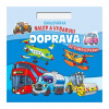 Lauko Omaľovánka Štvorec Nalepuj a vyfarbuj! Doprava