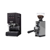 Gaggia Classic E24, black + Eureka Mignon Libra 65 All Purpose, CR grey