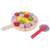 Bigjigs Toys Pizza krájacia drevená