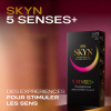 Mates Skyn 5 Senses+ bezlatexové kondómy, 5ks