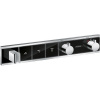Hansgrohe 15356600 RainSelect termostat pod omietku pre 3 spotrebiče, čierna / chróm