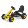 MILLY MALLY Detská šliapacia motokára Go-kart Viper žltá 48x46x87 žltá