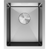 Mexen Trixo nerezový jednokomorový drez 370 x 440 mm, inox - 6412371000-01