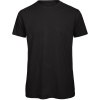B&C Tričko Inspire T, Medium Fit, z bio bavlny, krátký rukáv, pánské COT01TM4200202-black M Černá