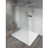 Gelco VARIO WHITE jednodiel. sprchová zástena do priestoru,2x vzpera,Matné sklo,š. 120 cm SPH GX1412GX2215