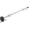 Grilovací ražeň s motorčekom, oceľ, 1200 mm-ForU-42250