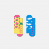 Happy Socks Detské protišmykové ponožky Happy Socks, vzor Strawberry - 2 páry