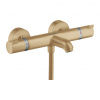 Hansgrohe Ecostat - Vaňový termostat Comfort na stenu, kartáčovaný bronz 13114140