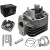 Cylinderová hlava skútra 2T 50 QUANTUM čap 10 mm