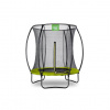 Exit Silhouette prízemnná trampolína priemer 183 cm, zelená farba EXIT TOYS