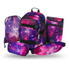 BAAGL SET 5 Skate Galaxy: batoh, penál, sáček, ledvinka, obal na notebook