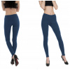 Dlhé legíny Rennox Fashion Sport xxl odtiene modrej (Legíny dámske gettery Rennox Merino 103 xxl džínsy)