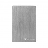 Verbatim Store 'n' Go ALU Slim externý pevný disk 2 TB Šedá (verbatim53665)