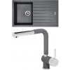 Set Sinks G13672 (dřez Perfecto 860 Titanium 72 + baterie Mix 3 P Titanium 72)