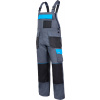 Lahti Pro Dungarees grey 100% bavlna, 190g/m2, 