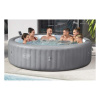 Bestway 6001J Vírivka Lay-Z-Spa HAWAII Hydromassage AirJet, pre 8 osôb, WIFI Aplikácia, sivá