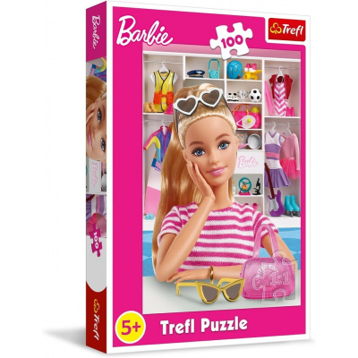 Puzzle Zoznámte sa s Barbie 100 dielikov 5900511164589 Trefl