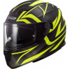 LS2 Helmets LS2 FF320 STREAM EVO JINK MATT BLACK YELLOW - L