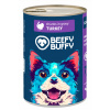 Beefy buffy - Morčacie kúsočky v omáčke pre psy 1240g