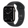 Inteligentné hodinky Apple Watch Series 11 GPS + Cellular 46mm bridlicovo sivý titán - čierny športový remienok - S/M (MFD14WF/A)
