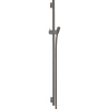 HANSGROHE Unica S Puro sprchová tyč 90 cm (obsahuje jazdec) a sprchová hadica 160 cm, kartáčovaný čierny chróm, 28631340
