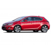 Nerez + ABS lišty dveří Opel Astra J Hatchback -- rok výroby 2009-2015