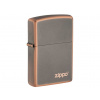 Zippo 27005 Rustic Bronze Zippo Logo