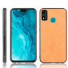 Kožený kryt na Honor 9X Lite - Oranžová